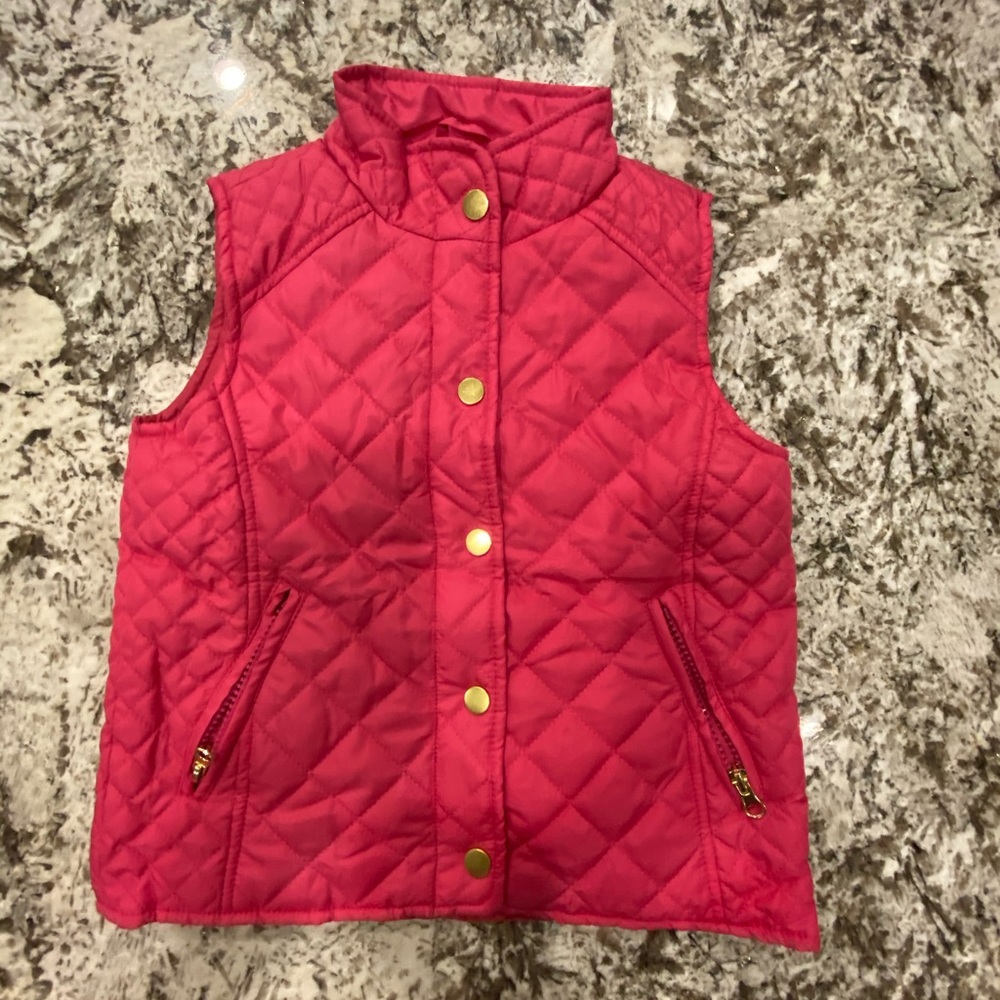 Cute Girl’s Me Jane Pink Vest Size 6X